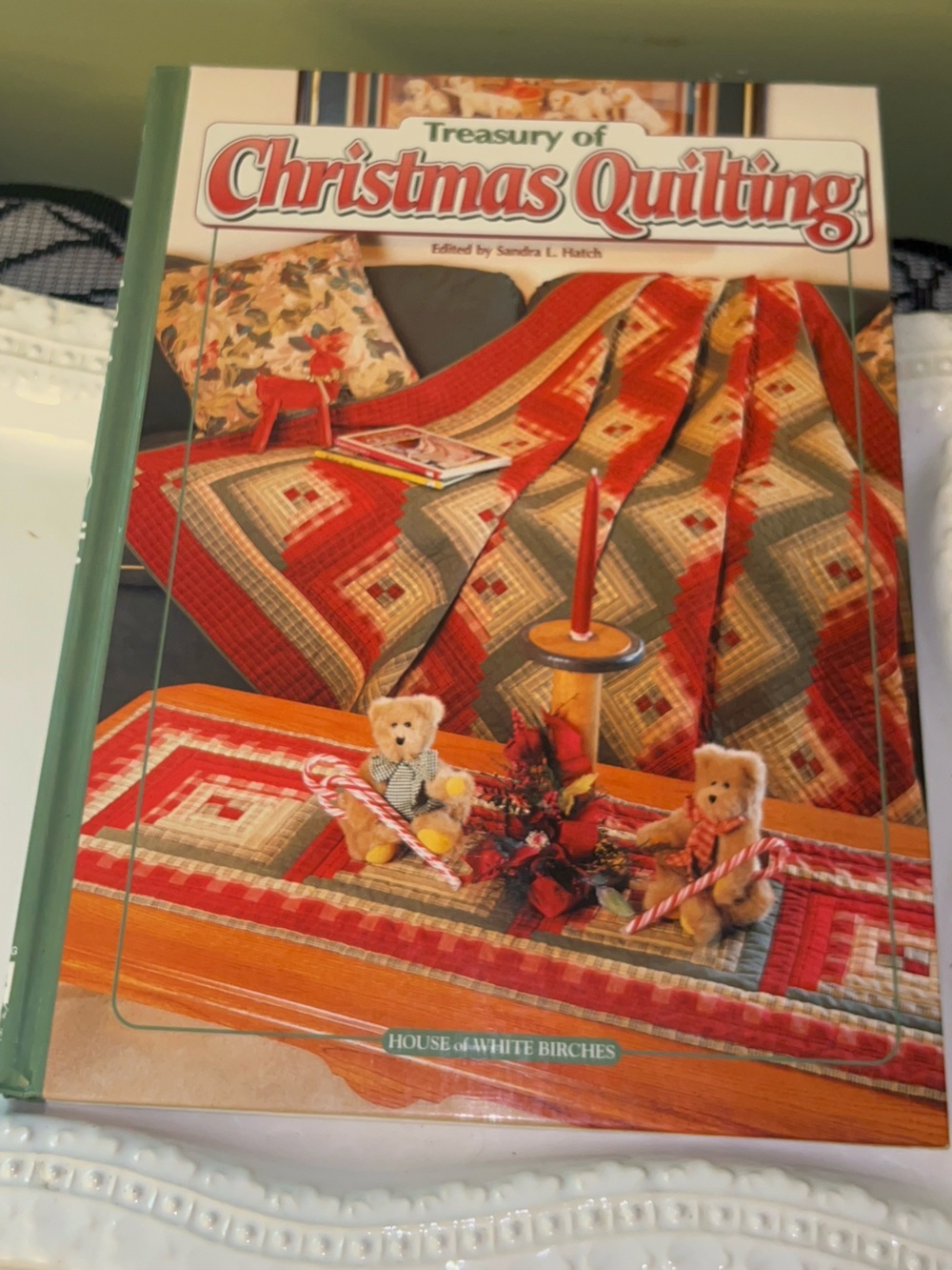 Treasury of Christmas Quilting (1997) Vintage Hardcover Book